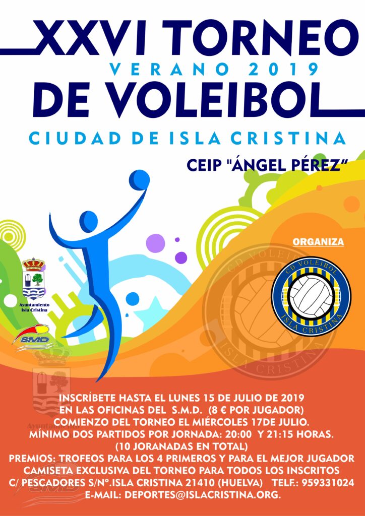 XXVI TORNEO DE VOLEIBOL - VERANO 2019