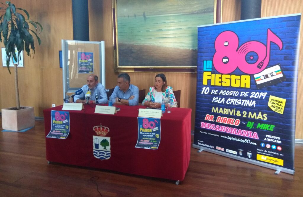 VUELVE UN CLÁSICO EN LAS NOCHES DEL VERANO ISLEÑO CON “LA FIESTA DE LOS 80”