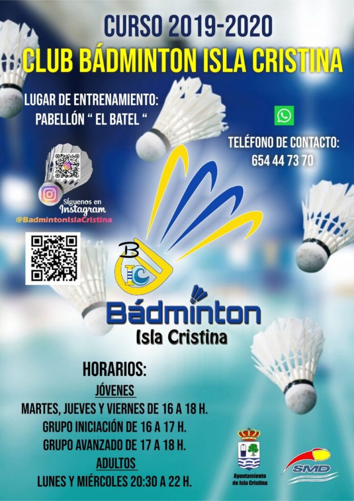 CURSO BÁDMINTON 2019-2020
