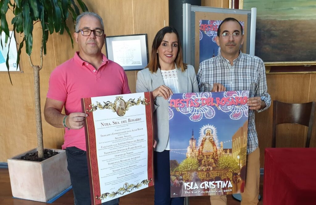 EL PRÓXIMO FIN DE SEMANA SE CELEBRAN LAS FIESTAS PATRONALES DE ISLA CRISTINA EN HONOR A LA VIRGEN DEL ROSARIO
