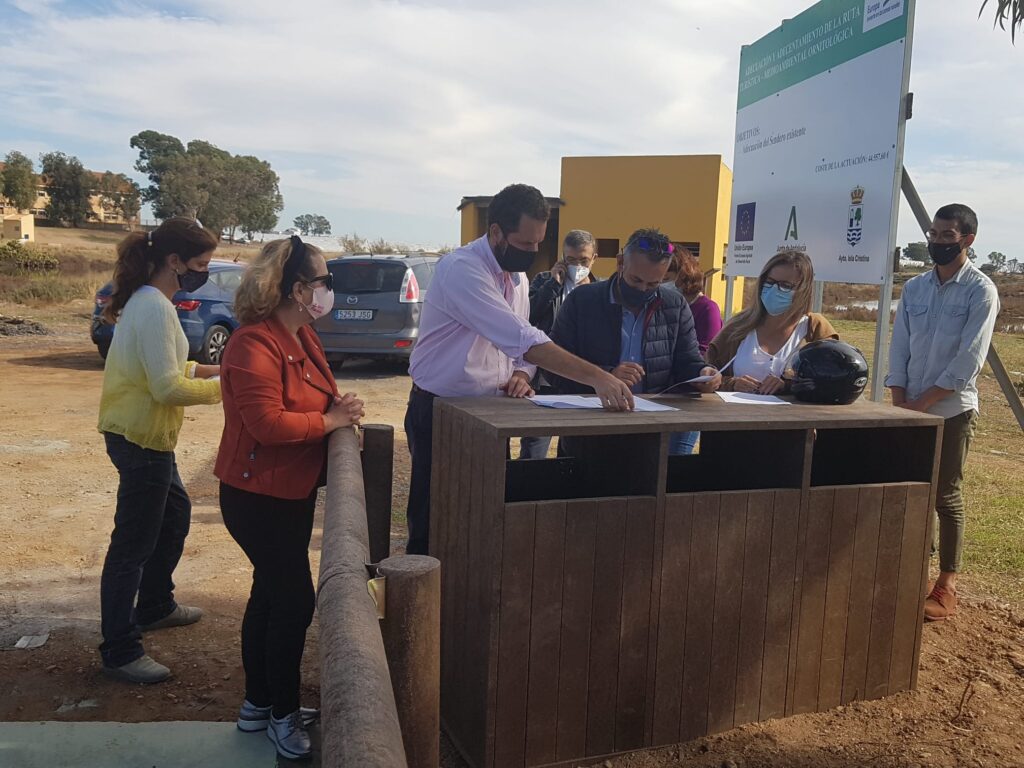 FINALIZAN LAS OBRAS DE ADECENTAMIENTO Y ADECUACIÓN DE LA ‘RUTA TURÍSTICA ORNITOLÓGICA’ DE ISLA CRISTINA