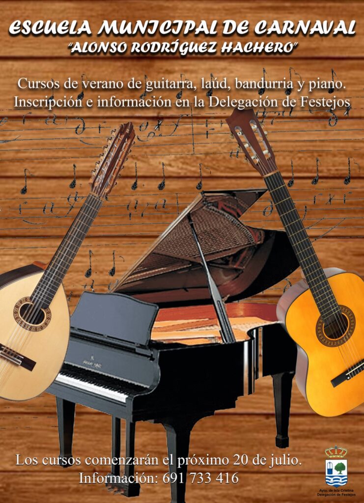 EL AYUNTAMIENTO ABRE EL PLAZO PARA LOS CURSOS DE VERANO DE LA ESCUELA MUNICIPAL DE CARNAVAL 'ALONSO RODRÍGUEZ HACHERO'