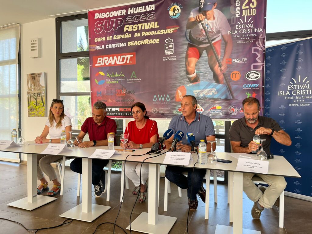 ISLA CRISTINA, VUELVE A SER, POR QUINTO AÑO CONSECUTIVO, SEDE  DEL DISCOVER HUELVA SUP FESTIVAL DE PADDLE SURF