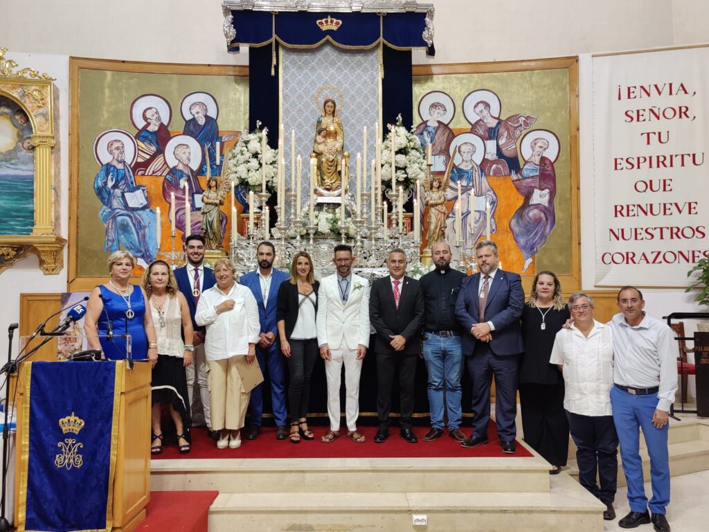 EL ISLEÑO TOMÁS CONCEPCIÓN LÓPEZ PREGONÓ A LA VIRGEN DEL MAR, PATRONA DE LA BARRIADA ISLEÑA DE PUNTA DEL CAIMÁN