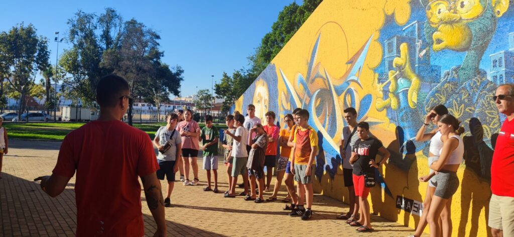 CLAUSURADO EL TALLER DE GRAFFITIS CONVOCADO POR LA DELEGACIÓN DE JUVENTUD