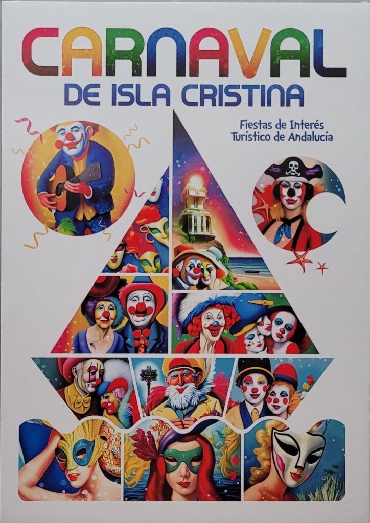EL MURCIANO ALESANDRO LUCAS GARCÍA, AUTOR DEL CARTEL DEL CARNAVAL DE ISLA CRISTINA 2023