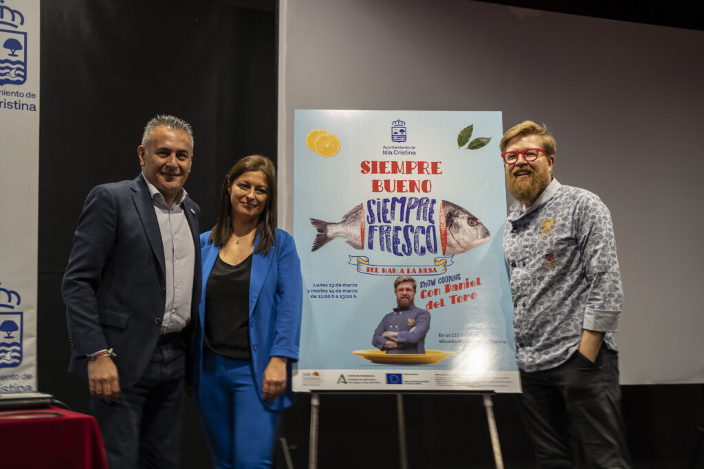 SHOW COOKING PARA RELANZAR ESPECIES DE LA LONJA DE ISLA CRISTINA MENOS CONOCIDAS