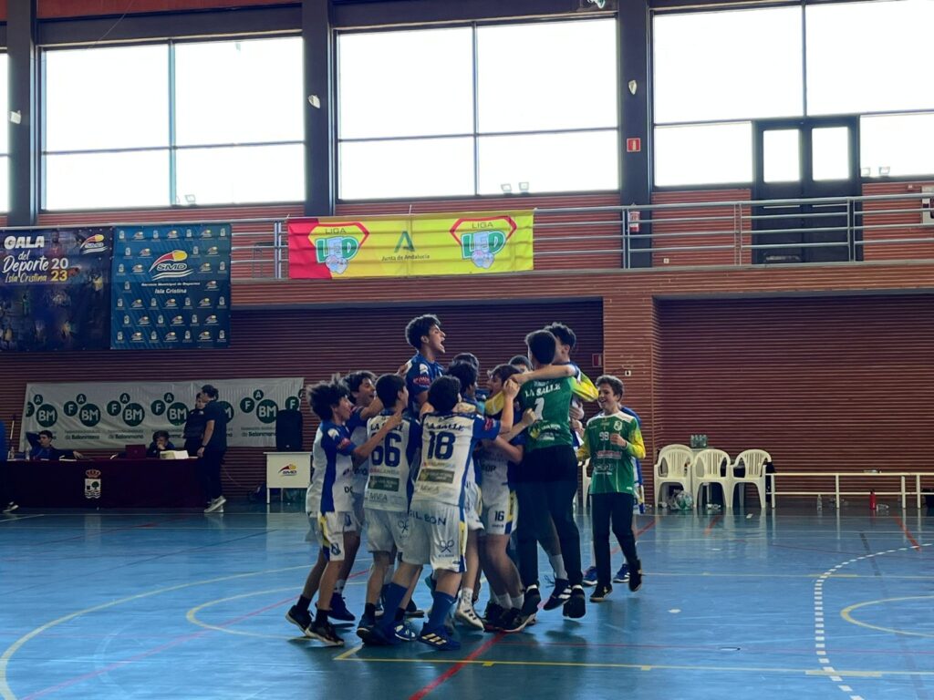 ISLA CRISTINA ACOGIÓ EL ANDALUZ DE BALONMANO TOP16 INFANTIL MASCULINO