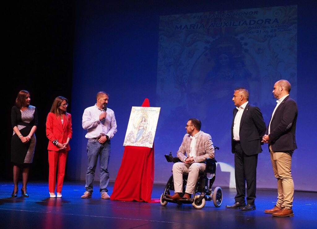 LA BARRIADA DE POZO DEL CAMINO PRESENTÓ EL CARTEL Y LAS CORTES DE HONOR DE SUS FIESTAS PATRONALES 2023