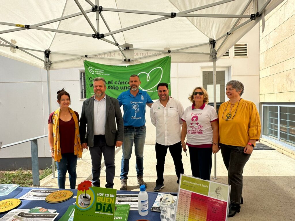 ISLA CRISTINA SE SUMA AL DÍA EN EL QUE SE LUCHA CONTRA EL TABAQUISMO